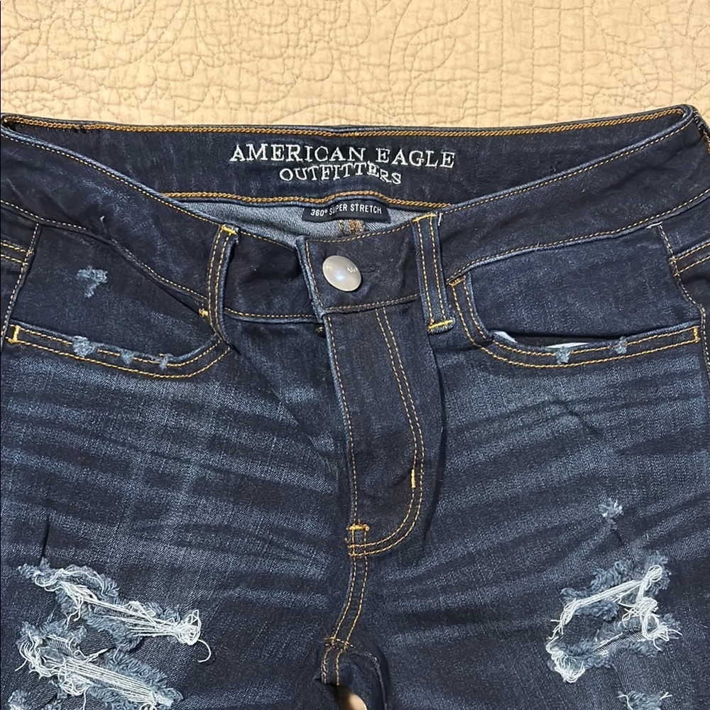 American Eagle Outfitters Women's Blue Jeans